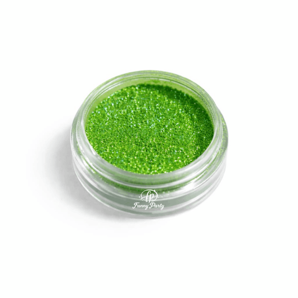 Pigmento Verde Limón | Polvo de Brillo y Pigmento de Mica para Sombras, Tatuajes y Maquillaje Artístico