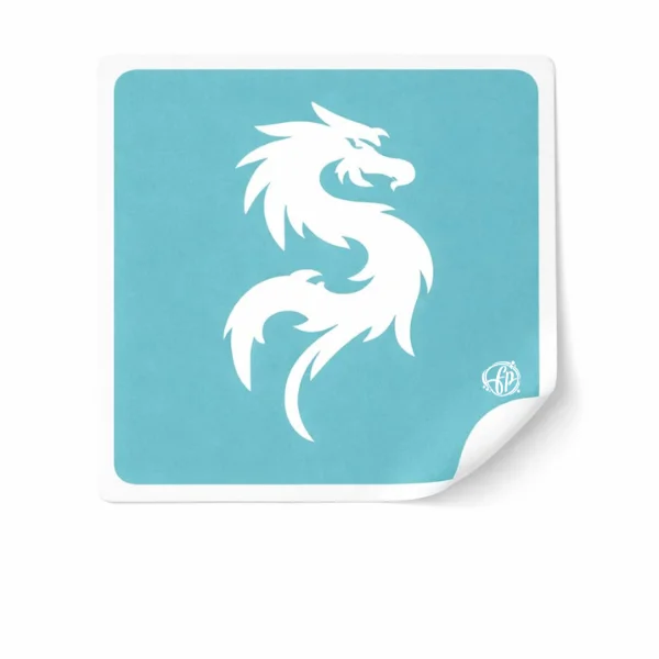 Plantillas de Vinil para Glitter Tattoo FP014 | Tatuajes Temporales Brillantes y Personalizados – También Ideales para Maquillaje Artístico