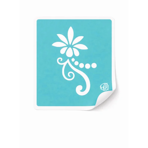 Plantillas de Vinil para Glitter Tattoo FP059 | Tatuajes Temporales Brillantes y Personalizados – También Ideales para Maquillaje Artístico