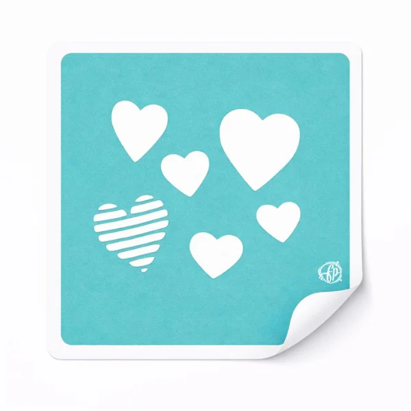 Plantillas de Vinil para Glitter Tattoo FP042 | Tatuajes Temporales Brillantes y Personalizados – También Ideales para Maquillaje Artístico