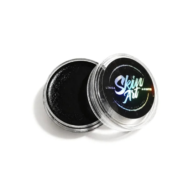 Base Grasa Verde Oscuro Skin Art 40g | Maquillaje Profesional de Alta Cobertura – Ideal para Caracterización y Fantasía