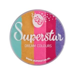 Rainbow cake candy superstar