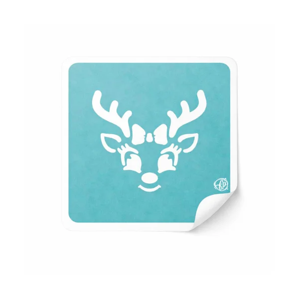 Plantillas de Vinil para Glitter Tattoo FP129 | Tatuaje Temporal Brillante y Personalizado – También Ideal para Maquillaje Artístico