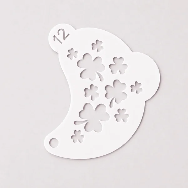 Plantilla Fantasy Moon 12 | Plantilla Plástica Flexible para Pintura Facial y Corporal – Ideal para Diseño de Ojos y Más