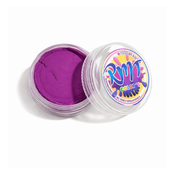 Maquillaje Agua RMT Colors 25g - Color Magenta | Pintura Hipoalergénica de Base Agua para Pinta Caritas y Body Painting