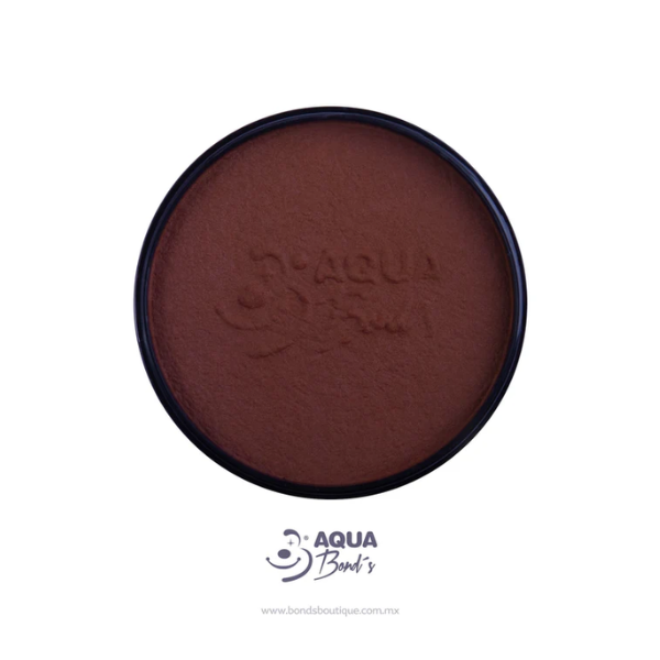 Maquillaje Agua AquaBond's 40g - Color Vino | Pintura Hipoalergénica de Base Agua para Pinta Caritas y Body Painting