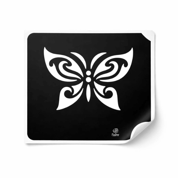 Plantillas de Vinil Adhesivas Jumbo 001 | Plantillas para Glitter Tattoo, Maquillaje Artístico y Arte Corporal