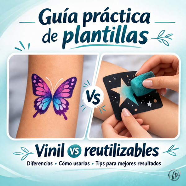 Guía Práctica de Plantillas para Maquillaje y Arte Corporal | PDF Descargable Gratis