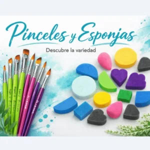 Pinceles y Esponjas