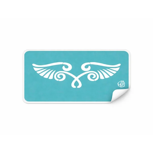 Plantillas de Vinil para Glitter Tattoo FP161 | Tatuaje Temporal Brillante y Personalizado – También Ideal para Maquillaje Artístico