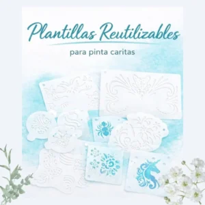 Plantillas Reutilizables para Pinta Carita