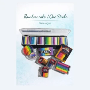 Rainbow Cake / One Stroke