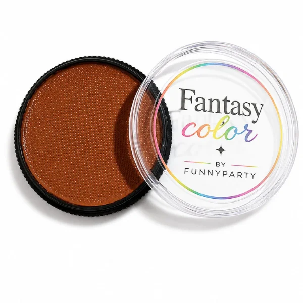 Maquillaje Agua Fantasy Color 32g – Color Café | Pintura Facial Base Agua para Face Painting y Body Painting