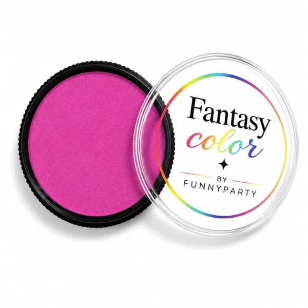 Maquillaje Agua Fantasy Color 32g – Color Fucsia | Pintura Facial Base Agua para Face Painting y Body Painting