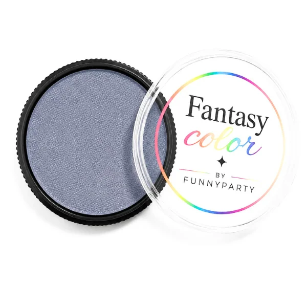 Maquillaje Agua Fantasy Color 32g – Color Gris | Pintura Facial Base Agua para Face Painting y Body Painting